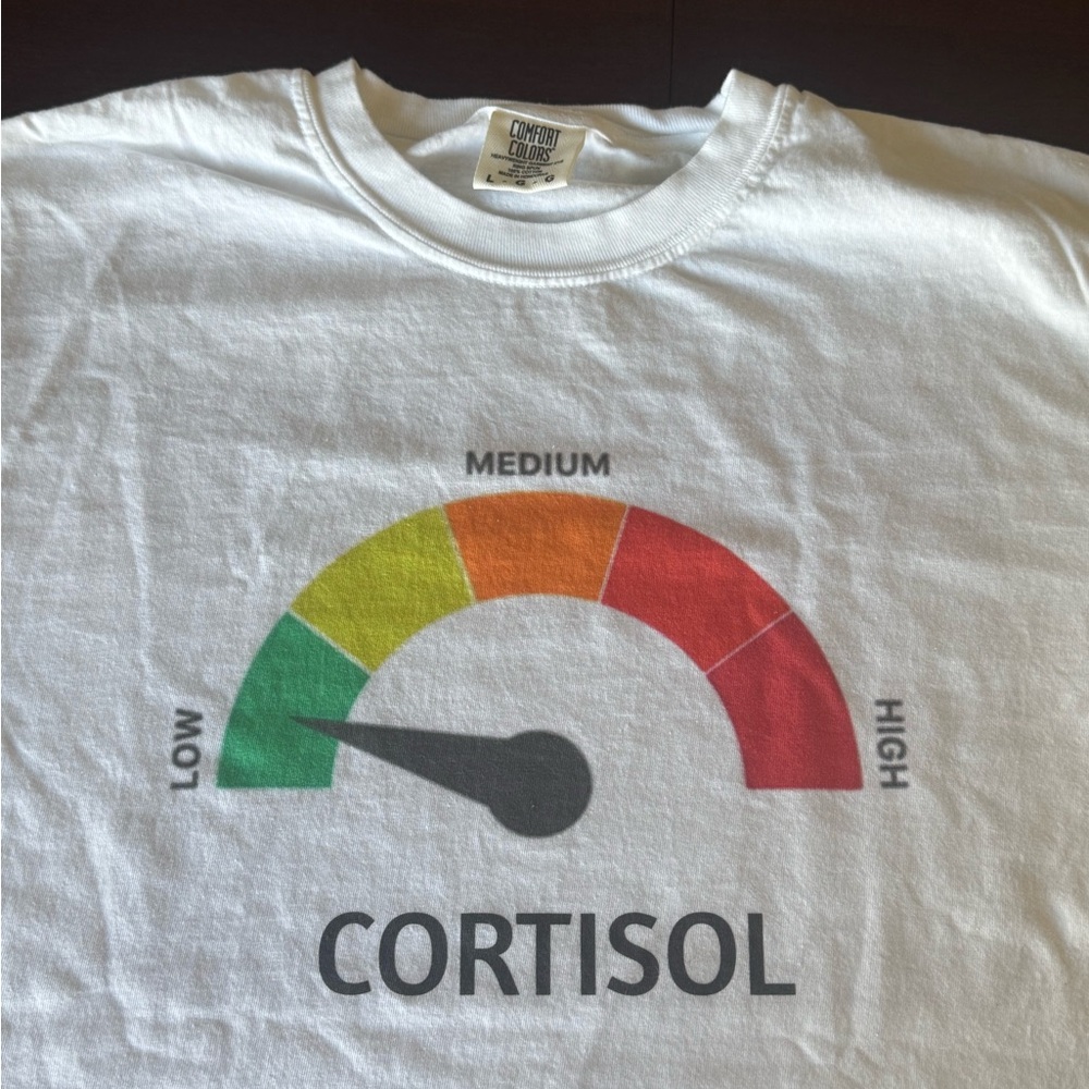 Cortisol fun graphic tee